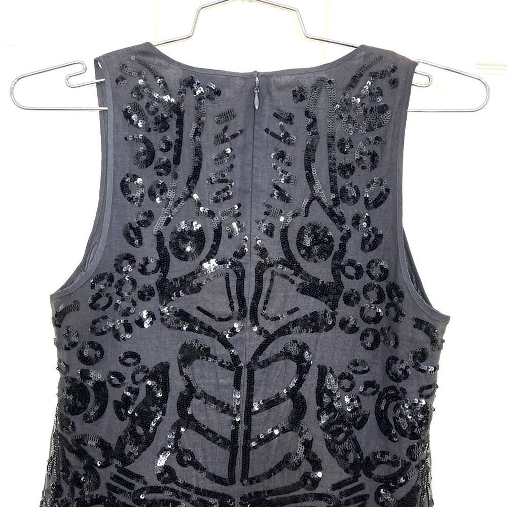 Calypso St. Barth Linen And Sequin Sleeveless Min… - image 7